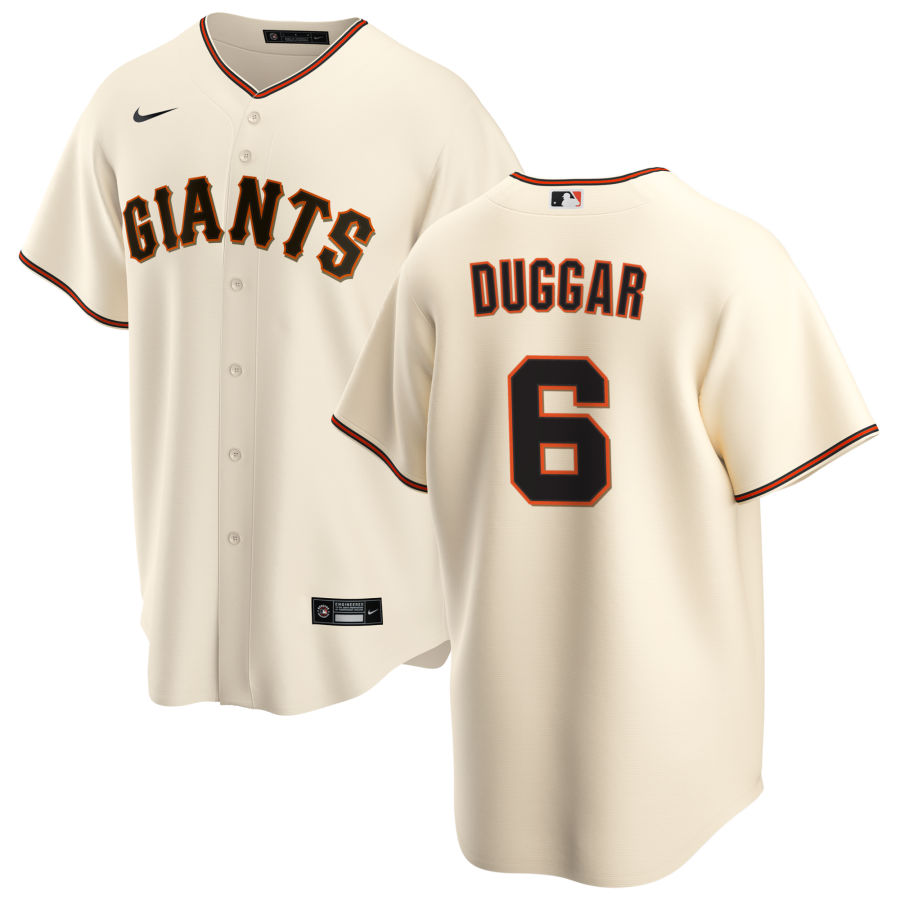 Nike Men #6 Steven Duggar San Francisco Giants Baseball Jerseys Sale-Cream